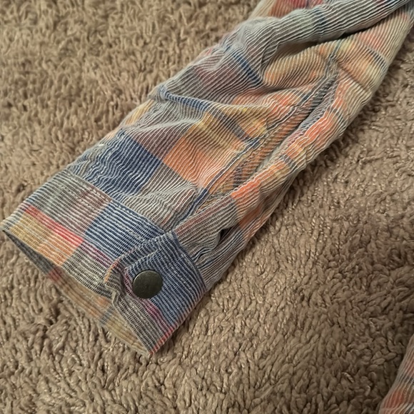 Plaid Sherpa lined hooded jacket - Picture 9 of 9